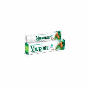 Зубная паста «Малавит Дент» КЕДР-МОЖЖЕВЕЛЬНИК, 75 г.