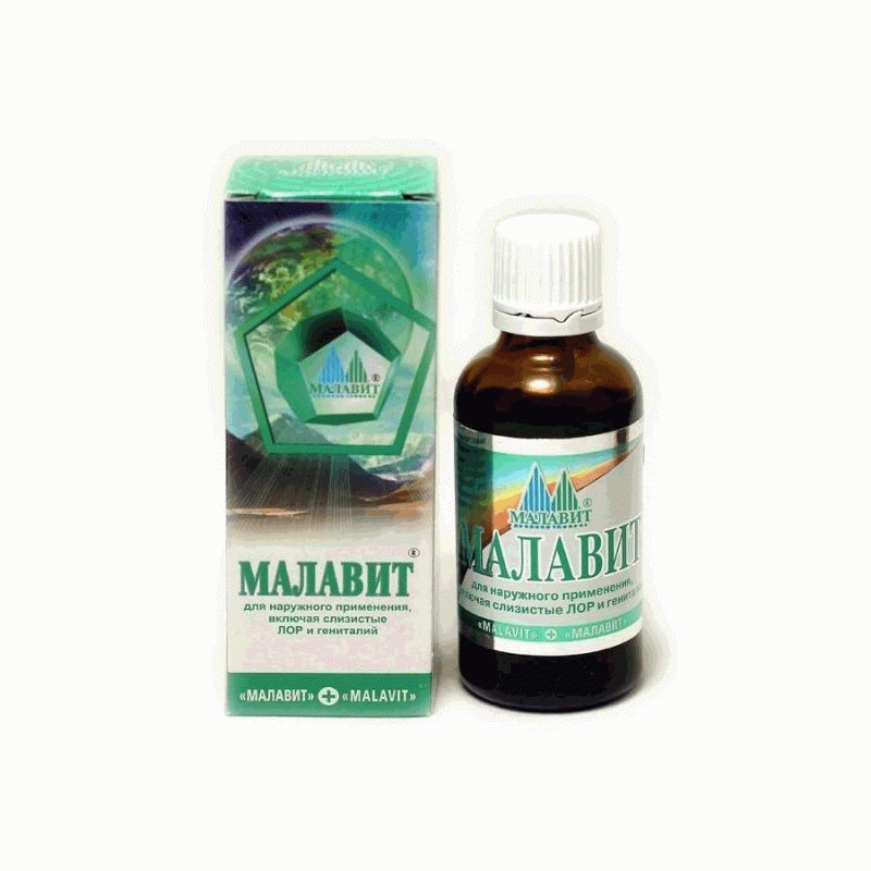 Малавит раствор для наружного применения флакон