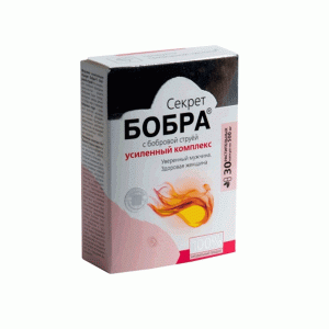 Секрет бобра с бобровой