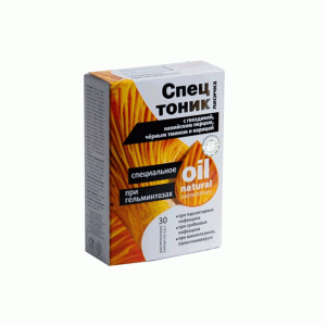 Спецтоник® лисичка. При гельминтозах (в капсулах) 30 шт.
