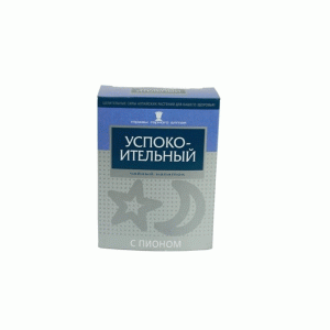 Чайный напиток Успокоительный с пионом (Травы Горного Алтая) 40 гр.