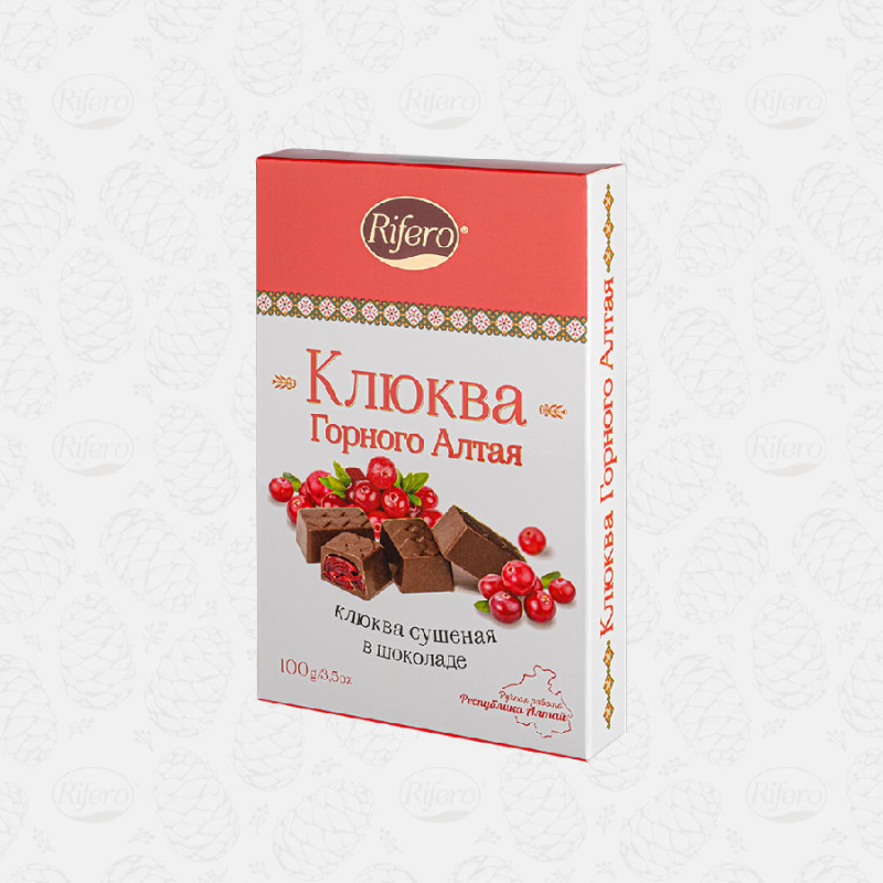 Конфеты "Клюква Горного Алтая" 100гр